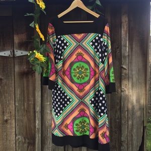 Trippy Mod Dress